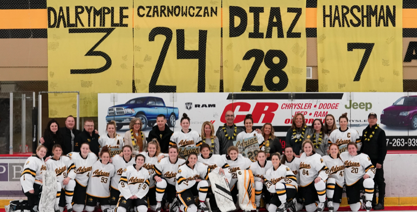 Bulldogs and Sabres Tie on Senior Day