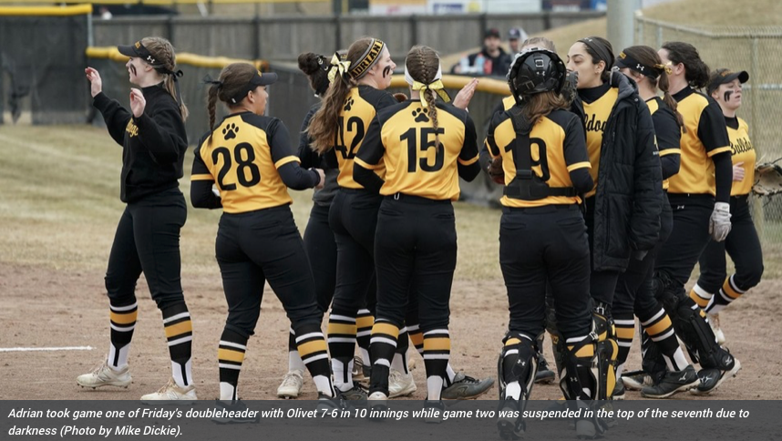 AC Softball Wins First