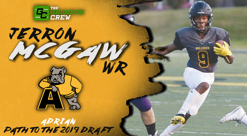 Reflecting on All-Time Adrian Great WR Jerron McGaw
