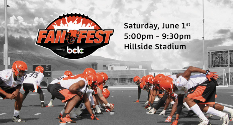 BC Lions FanFest Presented by BCLC Set for Saturday Night