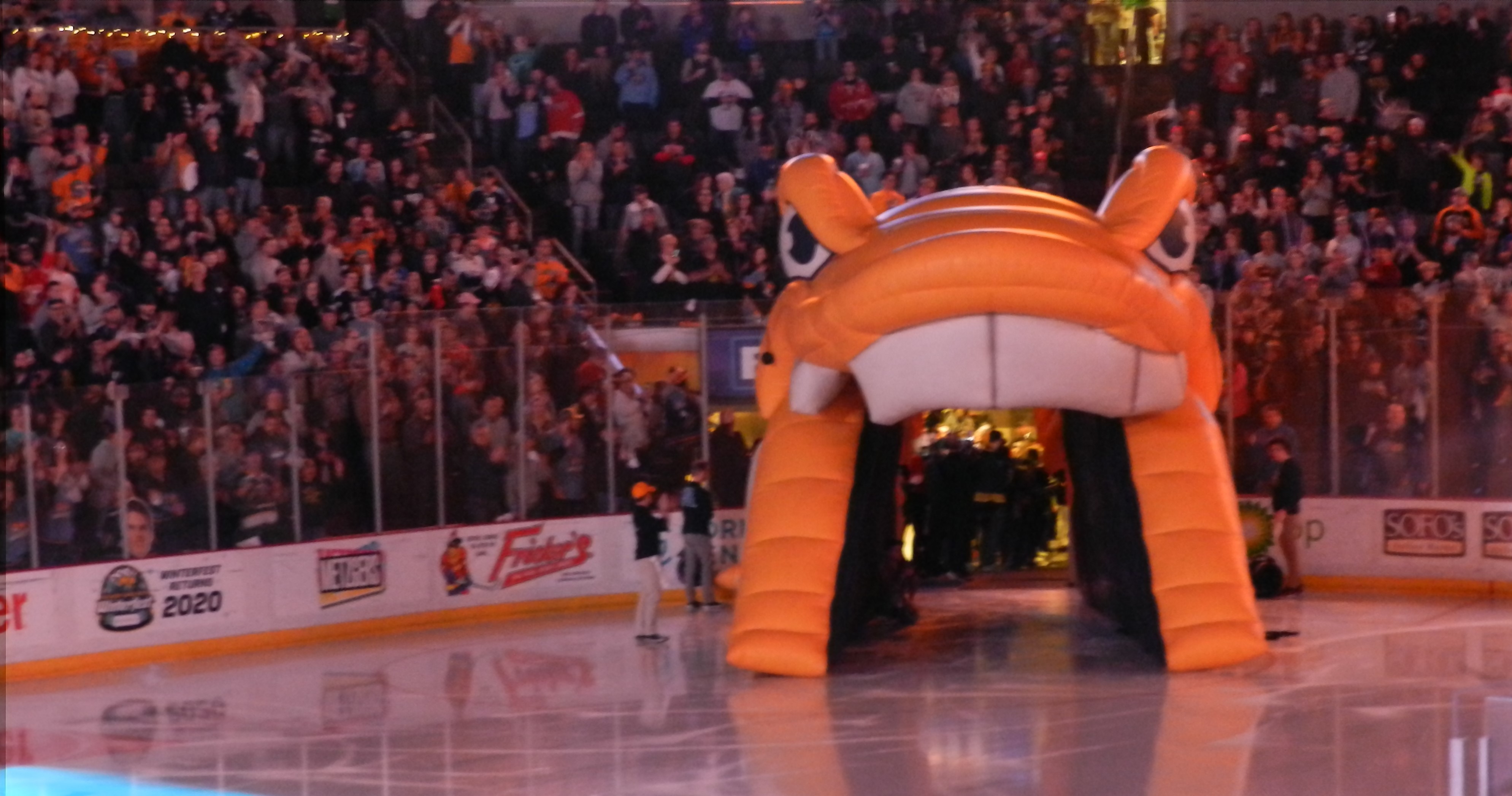 Toledo Walleye scale to Kelly Cup Finalists!