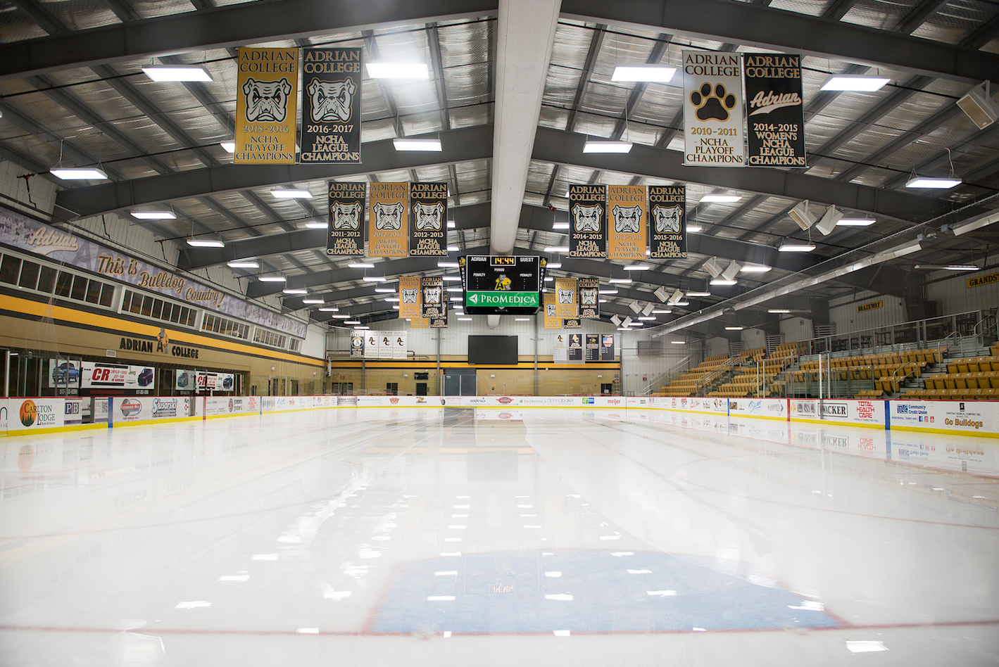 Adrian’s Arrington Ice Arena One of Toughest Venues for Visitors in Hockey