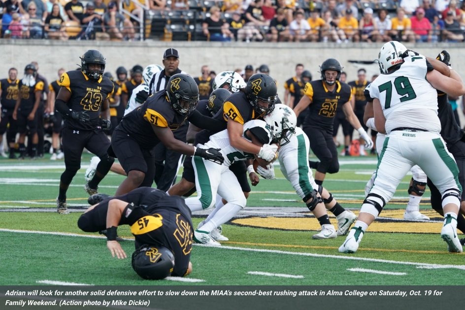 WATCH: Adrian College Football Hosts Alma College, Preview, Hype, Broadcast Info