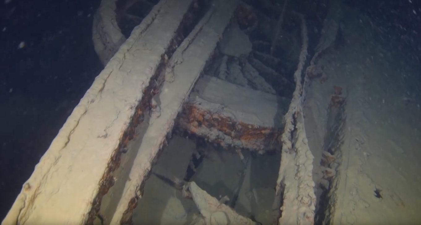WATCH: Locomotive Discovered After 106 Years Under Lake Superior