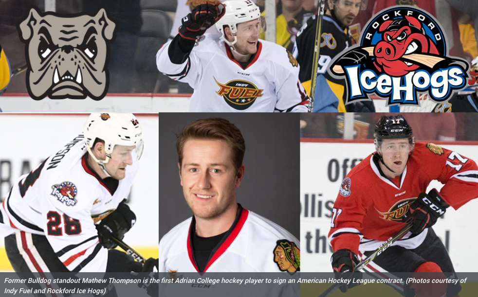 Rockford Ice Hogs Recall Mathew Thompson