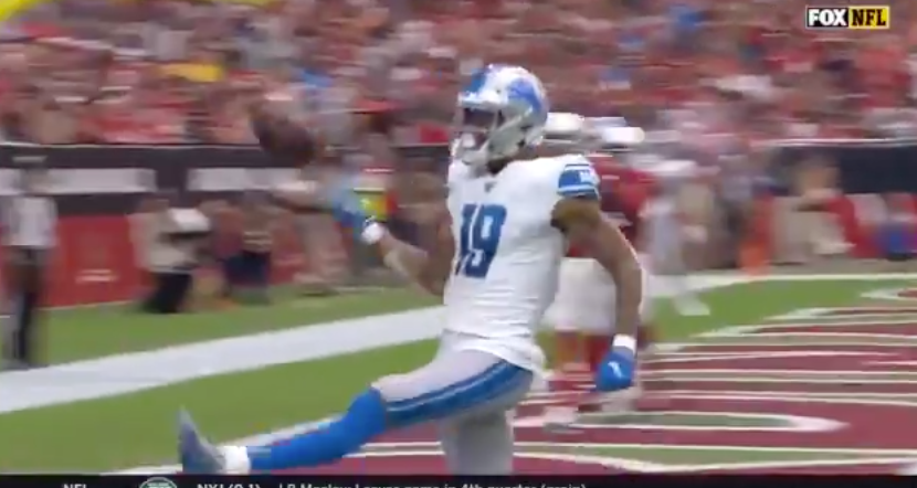 Detroit Lions’ Kenny Golladay Leader of NFL in Receiving TDs