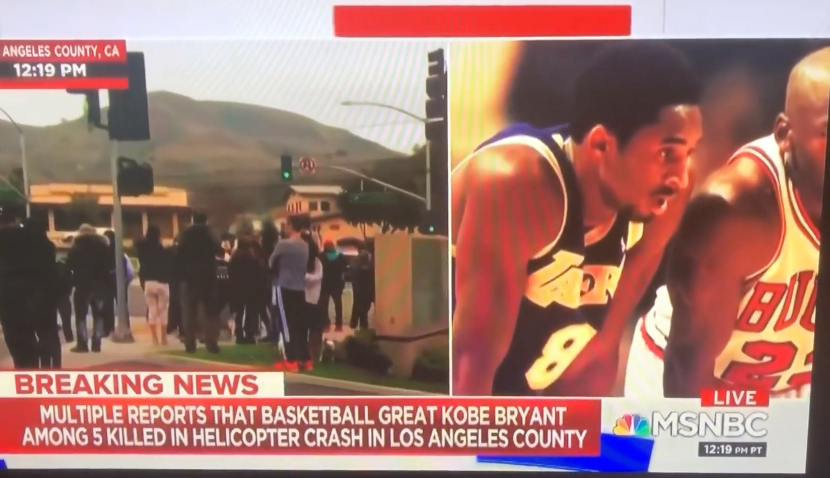 WATCH: MSNBC Anchor Apologizes After Seemingly Using Racial Slur Covering Kobe Bryant’s Death