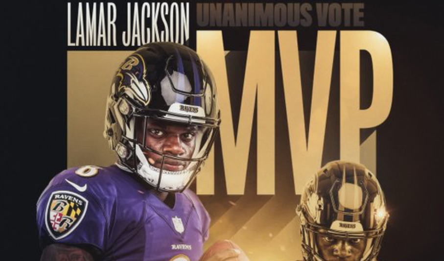Lamar Jackson Named NFL MVP Unanimously