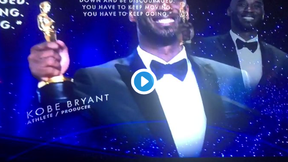 WATCH: Kobe Bryant Honored During ‘In Memoriam’ Montage at 2020 Oscars
