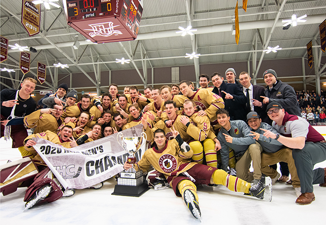Norwich Hockey Claims 14th NEHC Title with 3-0 Shutout of Hobart