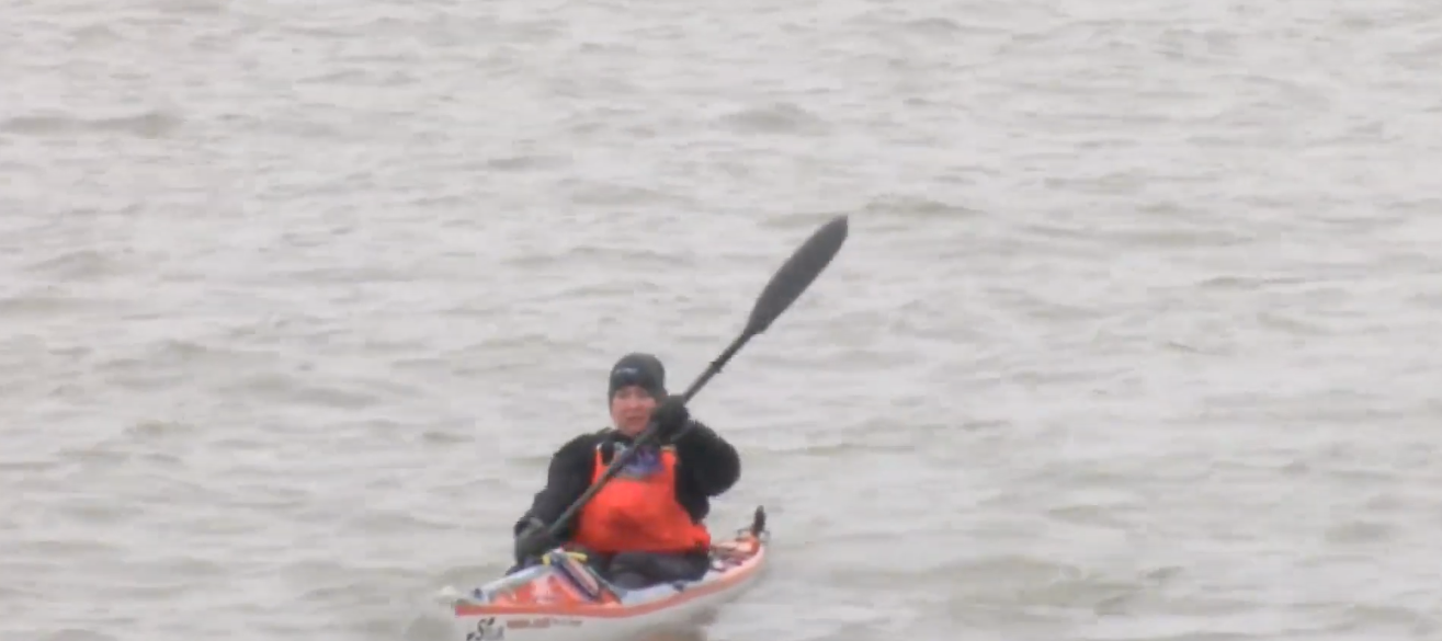 WATCH: Kayaker Wants to Paddle All Five Great Lakes