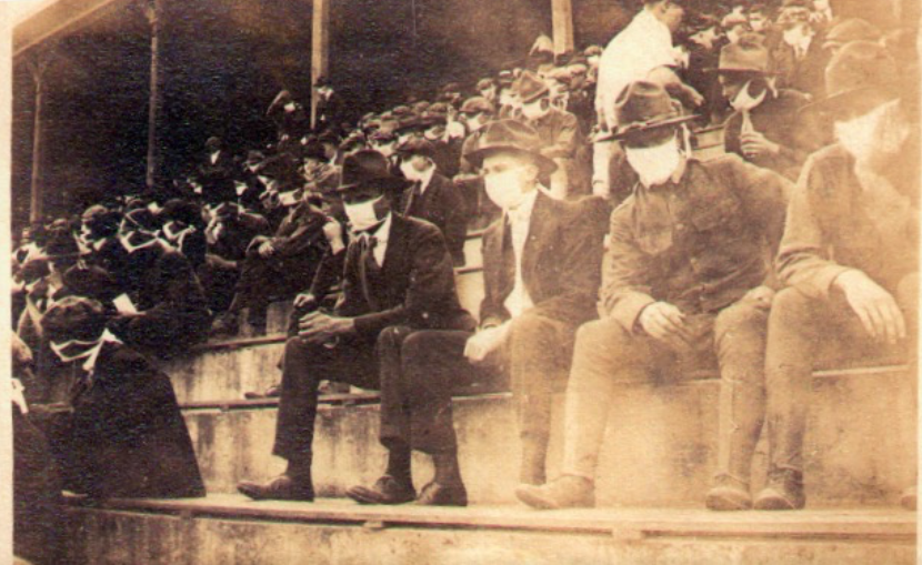 1918 Photo of Fans at College Football Game During Spanish Flu Resurfaces