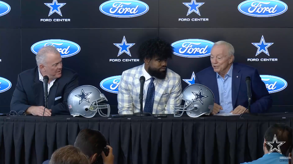 Dallas Cowboys RB Ezekiel Elliott Has Tested Positive For Coronavirus, Claiming HIPAA Violation