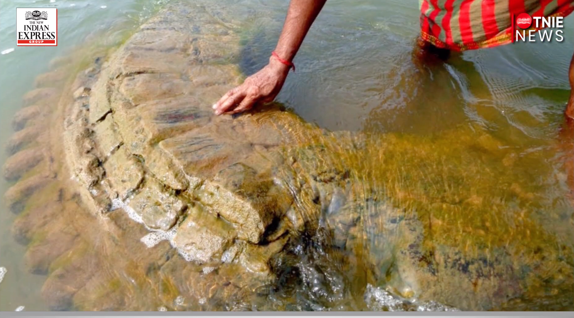 WATCH: 500-Year-Old Temple Lost in Flooding Rediscovered