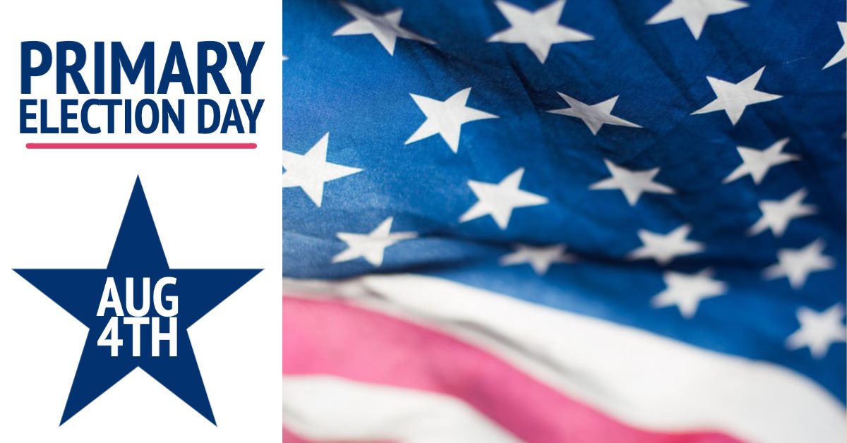 Lenawee County Primary Election Day is Coming up on August 4th