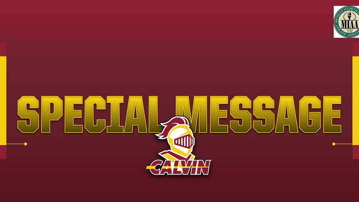 Calvin University Plans to Pursue Fall Non-Conference Competition
