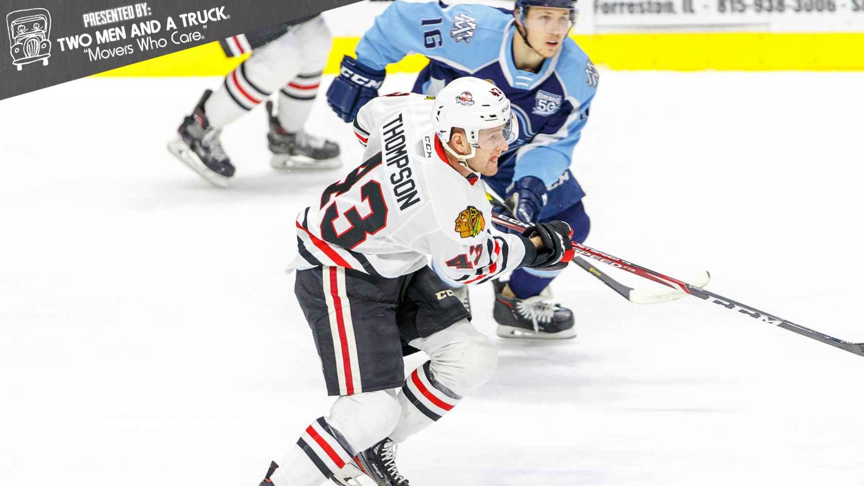 IceHogs Re-Sign Forward Mathew Thompson For 2020-21 Season