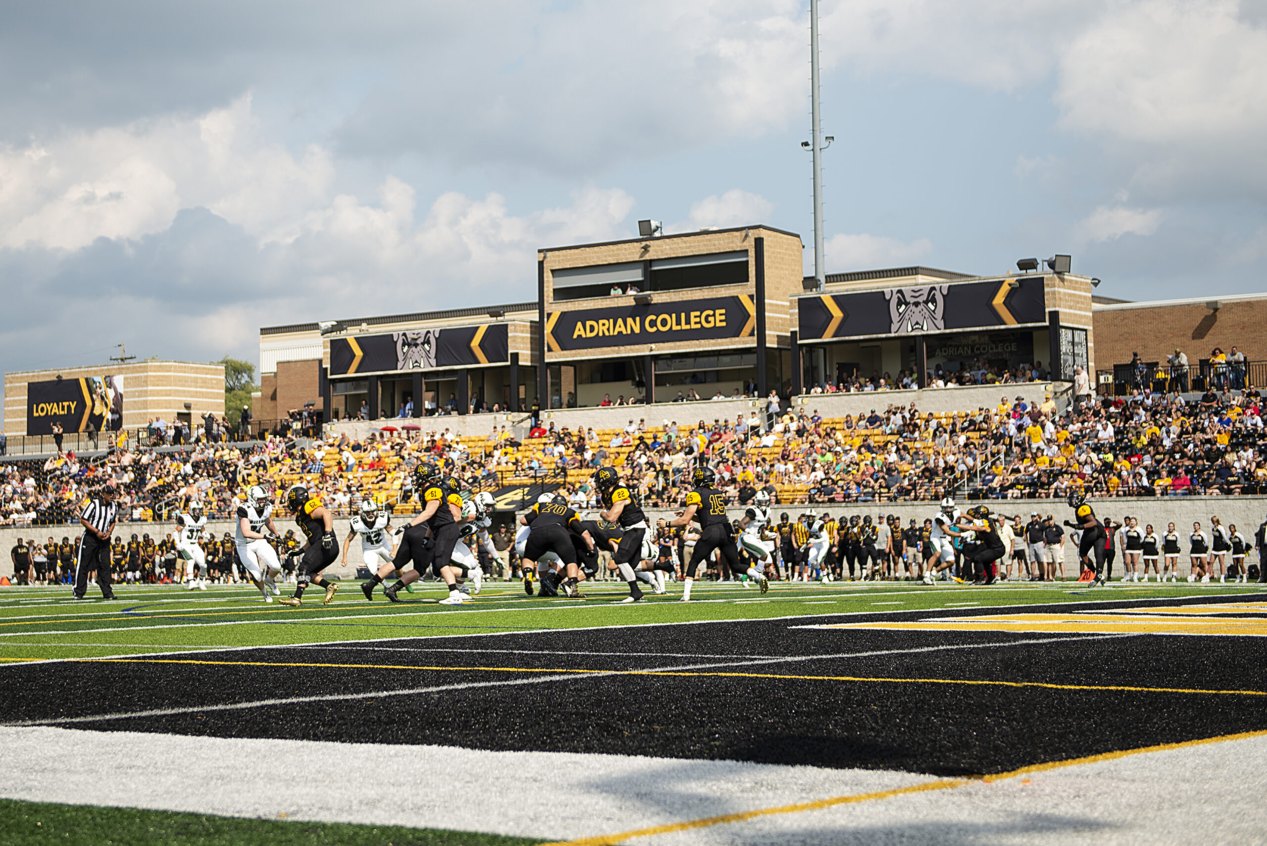 The First College Football Game in Michigan Since 2019; Adrian College Hosts Trine University