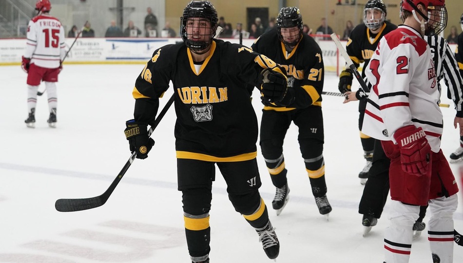 Adrian College Ice Hockey Plays Black & Gold Scrimmage