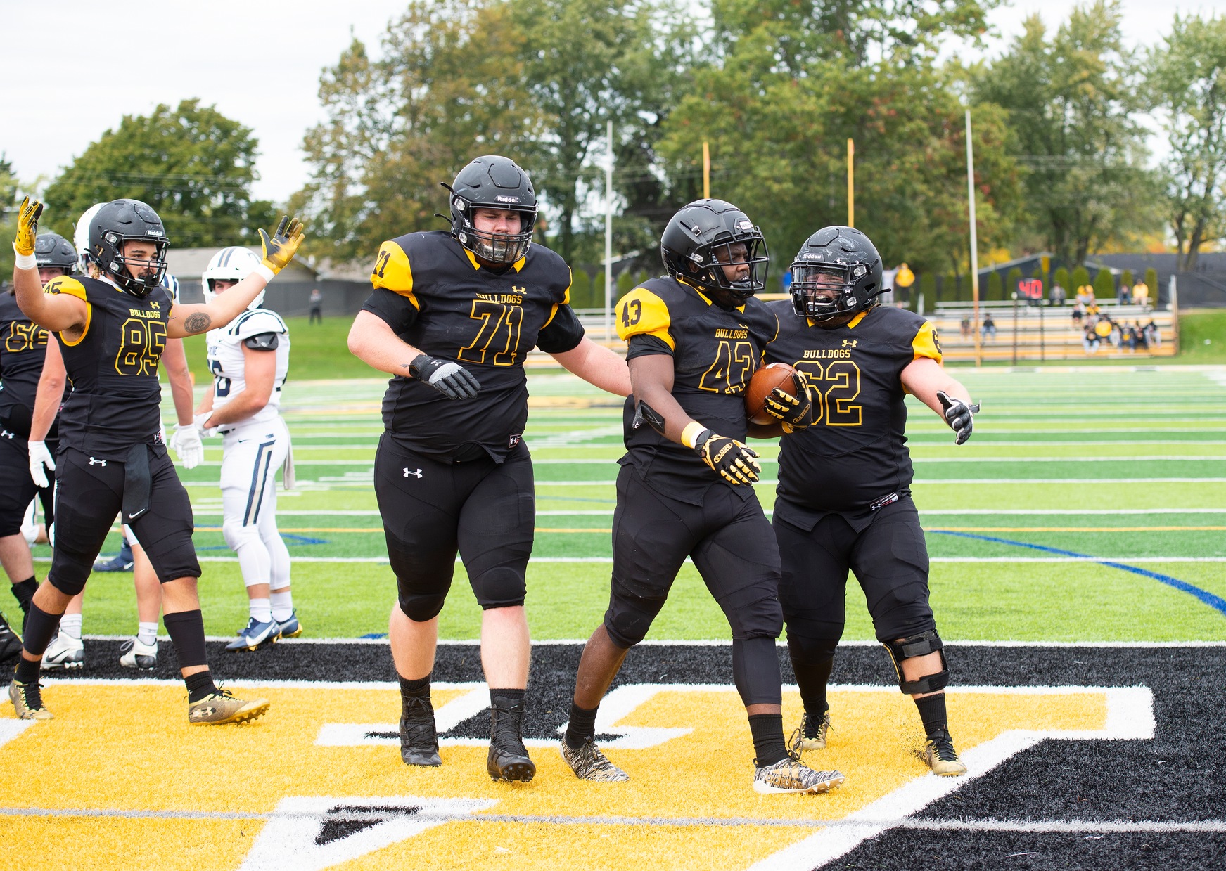 HIGHLIGHTS: Adrian College Hosts Trine University in First College Football Game in Michigan This Year