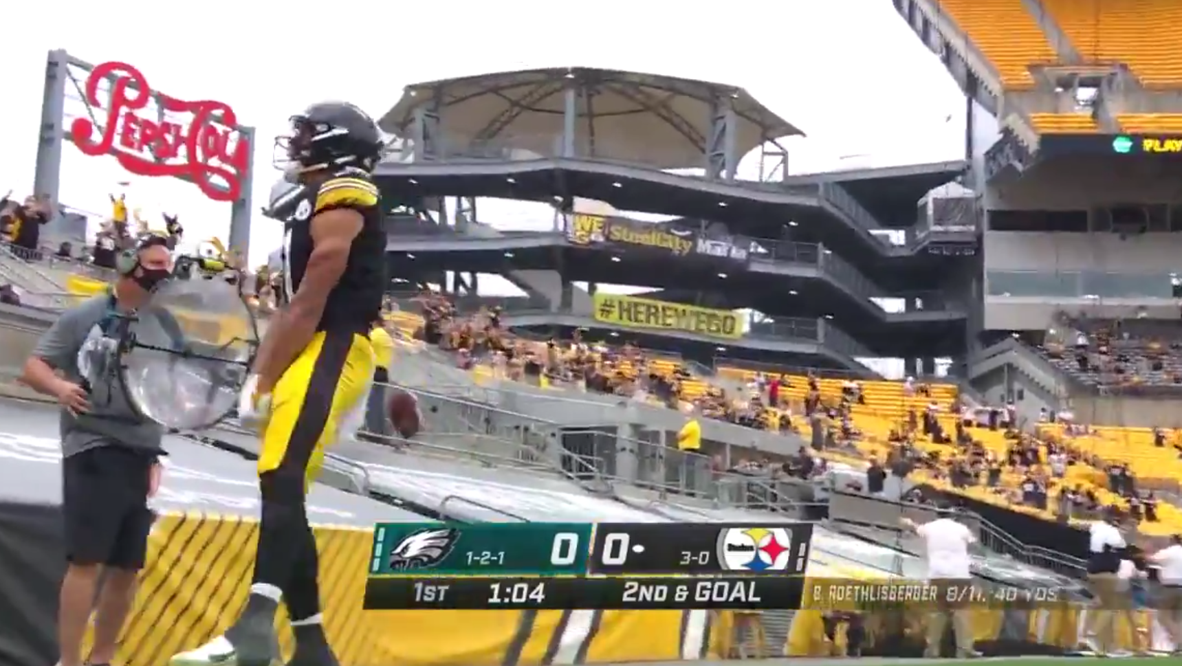 WATCH: Pittsburgh Steelers’ WR Chase Claypool Posts Game of a Lifetime