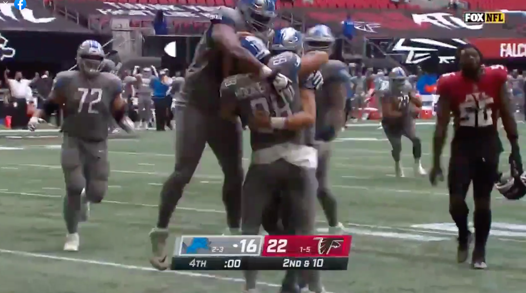 WATCH: Detroit Lions Defeat Atlanta Falcons in Stunning Fashion