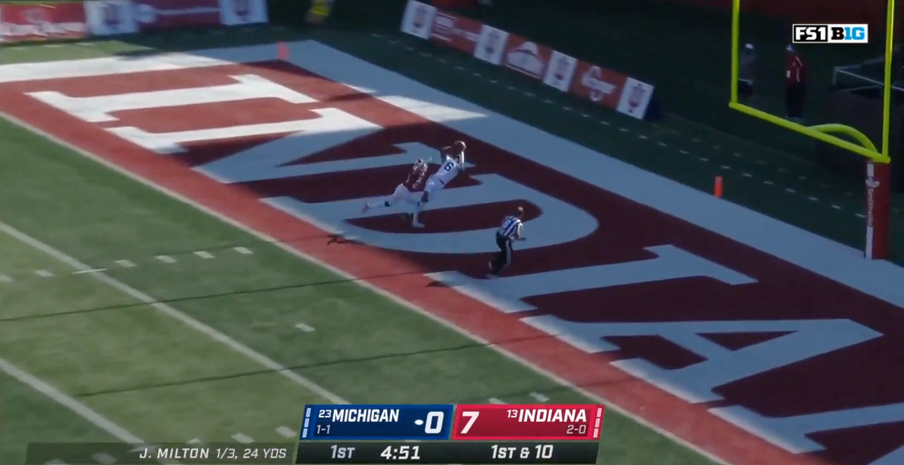 WATCH: Indiana Records Big Win Over Michigan at Memorial Stadium