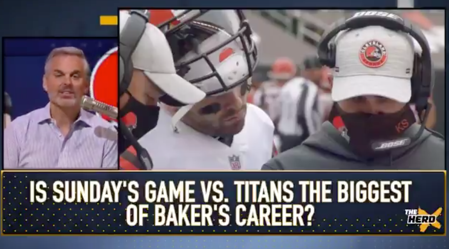 Colin Cowherd Predicts Cleveland Browns Will “Move On” From Mayfield If They Lose To Titans