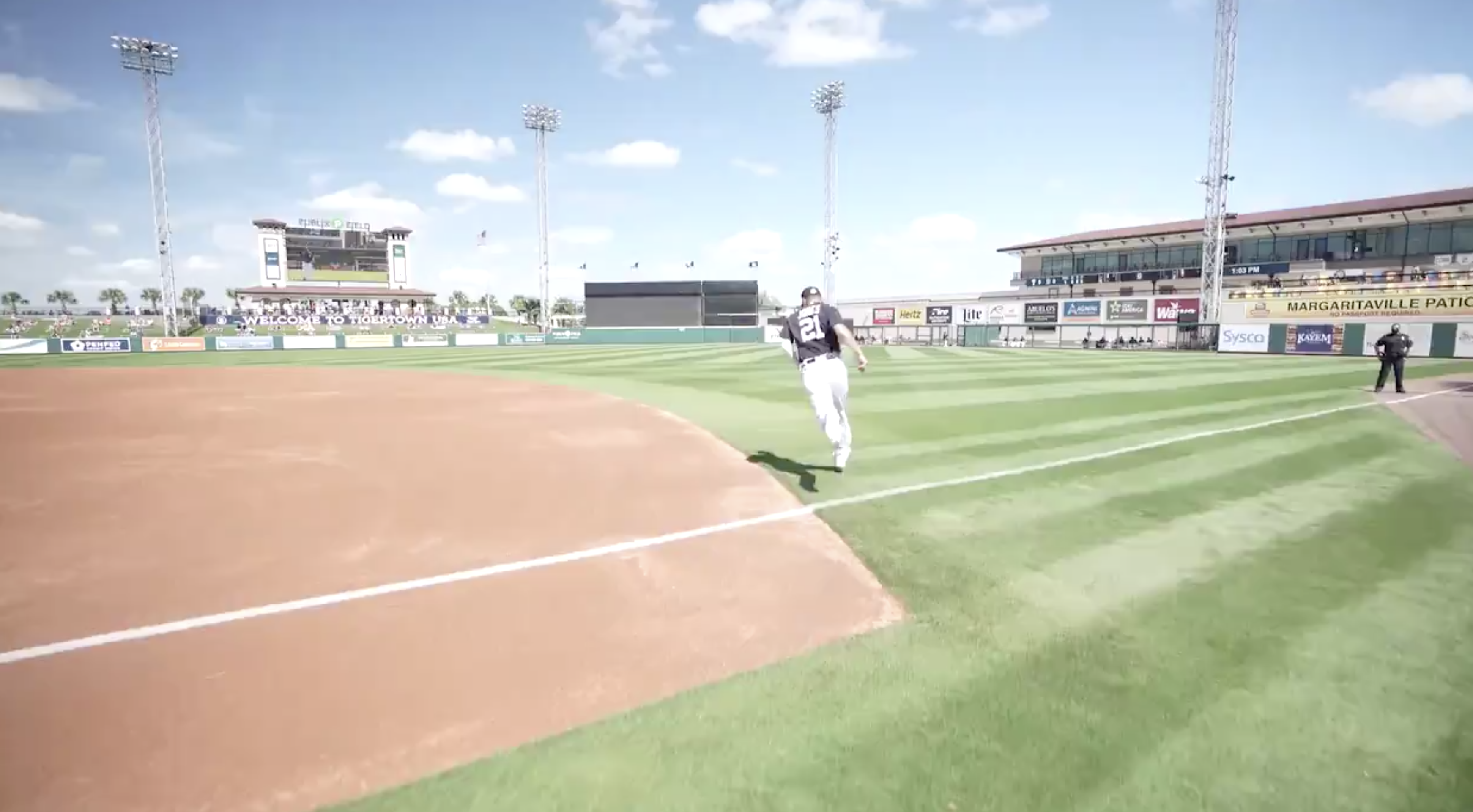The Detroit Tigers Won Their Grapefruit League Opener in Front of Fans