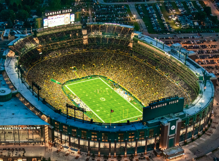Lambeau Field and Green Bay Packers Get New Crestron Advanced Lighting System