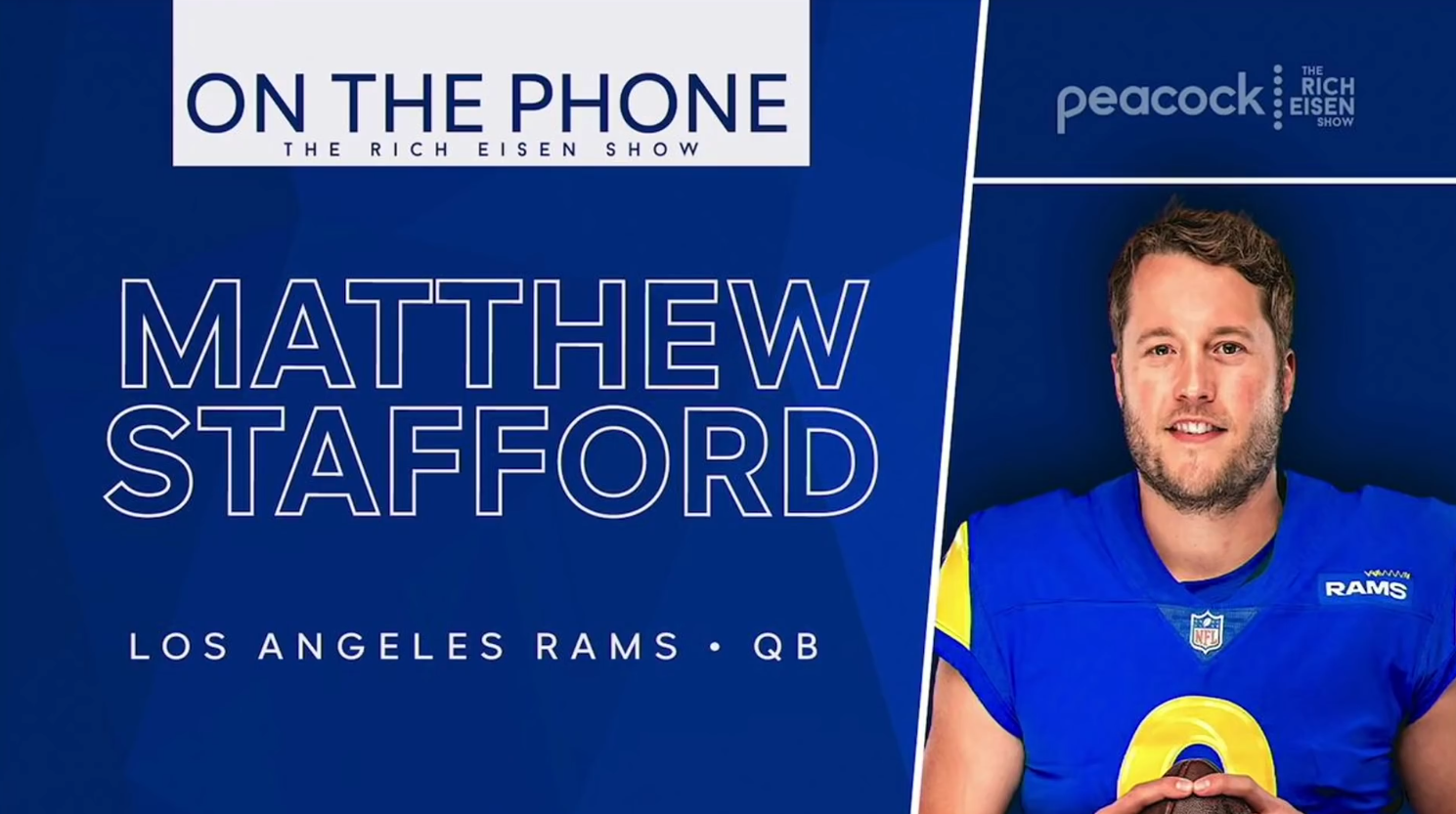 WATCH: LA Rams QB Matthew Stafford Talks Leaving the Lions and More