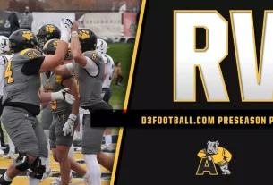 Adrian Football Receives Votes in D3football.com Preseason Poll